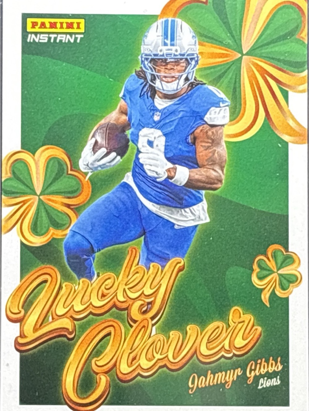 Panini Lucky Clover Jahmyr Gibbs Football Card